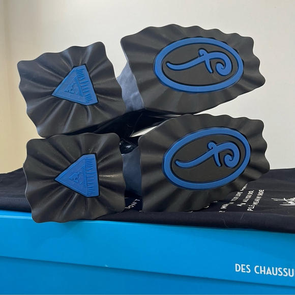 John Fluevog MUNSTER MAX MAGNOLIA ZIP-UP PLATFORM TALL BOOTS Size 8 - Picture 11 of 16